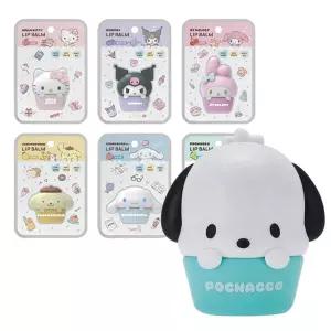 산리오 촉촉한 미니 단지 립밤 8g 2P 시어버터 립케어