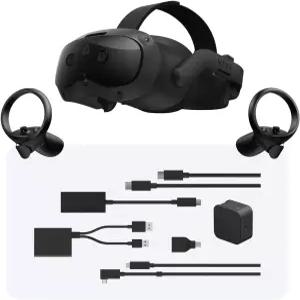 HTC 바이브 포커스 비전 유선 번들 - 디스플레이포트 PC VR 스트리밍 키트가 포함된 XR 헤드셋
