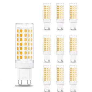 10개/세트 G9 LED 램프 7W 9W 12W 18W 콘 전구 AC 220V-240V SMD 2835 33-86 360도 할로겐 대체