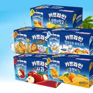 농심 카프리썬 200ml x 20개 오렌지 망고사파리 선택/과즙/파우치/음료/액상/음료수/쥬스/주스