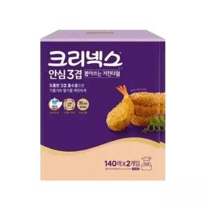 [크리넥스] 크리넥스 안심 3겹 뽑아쓰는 키친타올 140매 2입