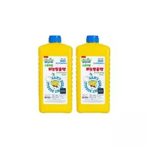월성 스폰지밥 비눗방울 850ML 리필액 일반용 버블건 /월성비눗방울/월성산업