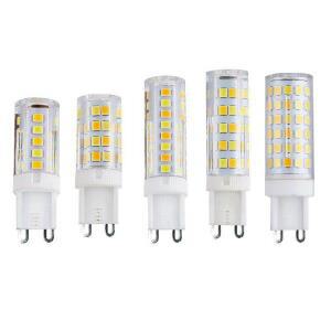 10개/세트 G9 LED 램프 7W 9W 12W 18W 콘 전구 AC 220V-240V SMD 2835 33-86 360도 할로겐 대체