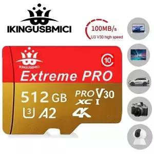 고내구성 SD 카드 블랙박스용 FAT32 메모리 128/256GB 부드러운 4K 및 루프 녹화