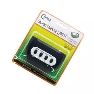 스테레오 오디오선택기 3.5MM 4대1 스테레오분배기