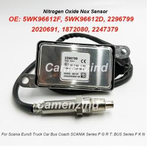 2296799 5WK96612F 스카니아 유로5 트럭용 고품질 산소 센서 NOX 24V 1872080