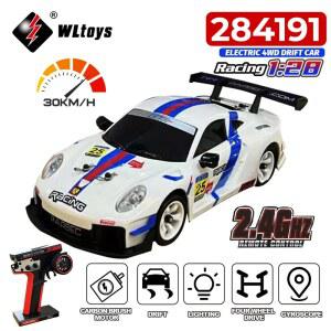 RC카 WLTOYS 284191 284019A 자이로 128 RC 조종 무선 레이싱 4G 카 차량 4WD 드리프트 고속 2 미니