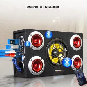 인둔 차량용 서브우퍼 특수 스피커 무선 블루투스 12V 24V 220V 중저음 고출력 오디오 (올리버