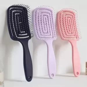 볼륨 스타일링 헤어 빗 회오리빗 헤어브러쉬 마사지 드라이빗 헤어빗 KK960