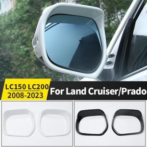 2008-2023 Toyota Land Cruiser Prado 150 200 백미러 방수 커버 외장 액세서리 Rain Eyebrow