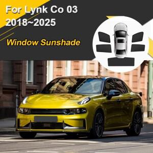 Lynk Co 03 2024 2018~2025 CS11용 자동차 차양막 열 차단 윈도우 커튼 커튼 자외선 앞유리 바이저 액세서
