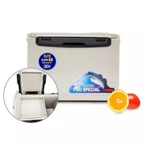 국산 코스모스 낚시용 아이스박스 30리터 낚시쿨러 낚시쿨백