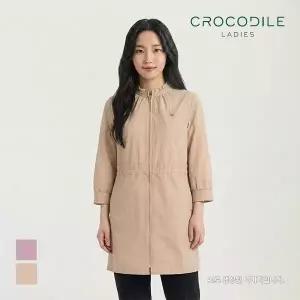 크로커다일레이디 [크로커다일레이디] 셔링 집업 코트_CLCMCT104