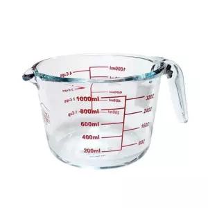 페르비타 계량컵 비커 라면물 베이킹 이유식 내열유리 용량컵 1000ml