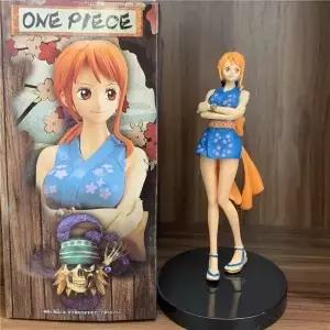 새로운 원피스 피규어 닌자 나미 PVC OP 타마 루피 야마토 카이도 조로 상디 우솝 법 뉴 게이트 모델 선물