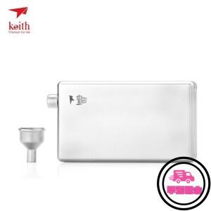 Keith 순수 티타늄 힙 플라스크 플래그 스포츠 병 휴대용 야외 캠핑 냄비 음료병 Ti9307 200ml