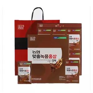 맞춤녹용홍삼진액 / 지리산 마천 농협 70ml x 30포/당일배송