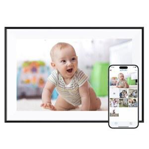 드래곤 터치 10.1인치 WIFI 디지털 액자 - 1280*800 HD IPS 터치스크린 디스플레이 자동 회전 사진/비디오 공유 생일 결혼식 엄마를 위한 최고의 선물 무료 앱을 통해 즉시