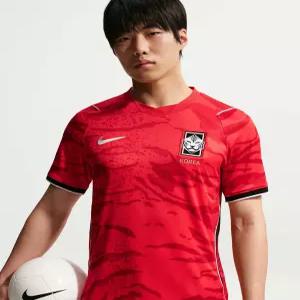 [매장정품] 나이키 대한민국 2026 스타디움 홈 드라이 핏 축구 저지 M - 글로