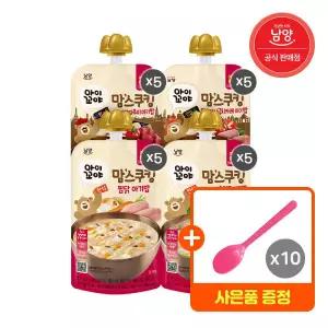 맘스쿠킹 유아 이유식(15개월~) 140g 4종 맛별