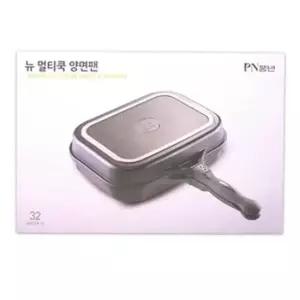 풍년 뉴 멀티쿡양면팬(32cm) 코팅팬 세라믹코팅 양면펜 생선구이 구이용팬