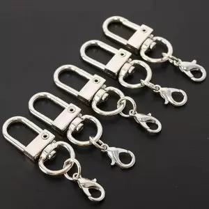 5P 랍스터 D링 고리 열쇠고리 키링 만들기 DIY 부자재 재료 D고리 개고리