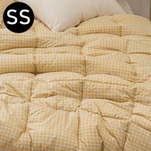 해피니 쿠키체크 소프트마이크로 차렵이불 슈퍼싱글 SS (옐로우)