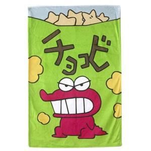 포근한 누리플러스 짱구 극세사 무릎 담요 (초코비)