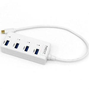 usb 타입 c 허브 4포트 usb 멀티 허브 고속 무전원 데이터 태블릿 확장 포트 충전