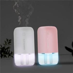 휴대용 무선 가습기 usb 가습기 여행용 저소음 듀얼 사무실 소형 충전식 세척 간편