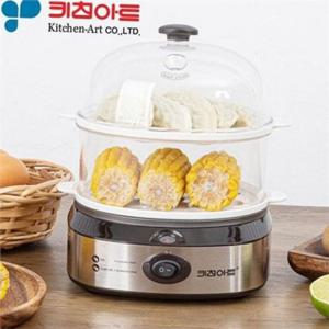 음식 찜기 2단 다단 찜기 가정용 2단 조리기 만두 야채 멀티 다용도 전기 계란 스팀