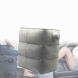 차량용 발 받침대 기내용 발 쿠션 휴대용 풋레스트 장거리 여행용 푹신한 차박 캠핑