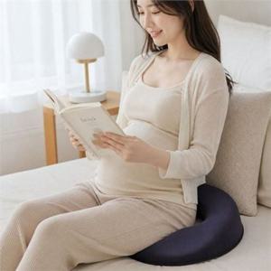 메모리 폼 도넛 방석 메모리 폼 임산부 방석 도넛형 척추 자세 교정 통기성 차량용 사무실 오픈형 준비물