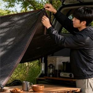 캠핑 차광막 3mx6m 루프탑 그늘막 야외용 베란다 테라스 여름 햇빛 옥상 캠핑용 차량용 파고라 텐트 타프