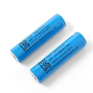 리튬 충전지 2000mAh2p세트18650 18650 배터리 재충전 교체용 산업용 수리용 작업용 건전지 건전지형