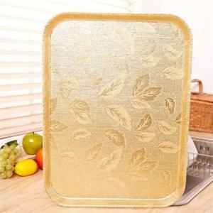 사각 쟁반 쟁반 업소용 디자인 테이블 서빙 내구성 고급