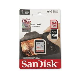 혜명잡화몰 샌디스크 울트라 SD카드 64G SDSDUNB-064G-GN31N / 140MB - 개 (1개입) 초소형라디오 초미니라