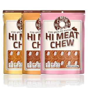 강아지 반려생활 고기 도넛 간식 500g 1P 오래먹는 스낵 개껌