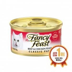 퓨리나 팬시피스트 비프&치킨 (85gX24개)