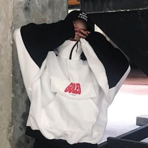 안감 아노락 배색 남녀 기모 맨투맨 루즈핏 티셔츠