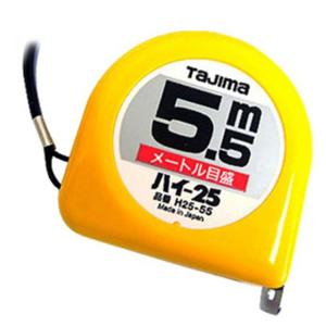 타지마 줄자 다용도 줄자 거리 측정기 수동 5.5m 25mm