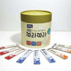 [테비]짜라짜라(10gX120개) 3종혼합(새우치킨/참치새우/연어대구)