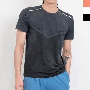 남성 스포츠 기능성 스판 반팔티 1P 빠른건조 운동복