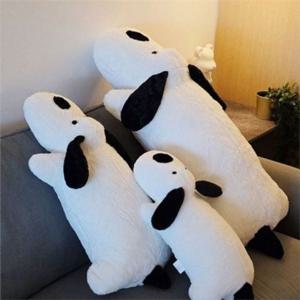 강아지 바디 필로우 동물 바디 필로우 애착인형 부드러운 베개 성인 인테리어 포근한 어린이 키덜트 소파