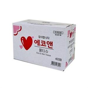 대용량 물티슈 사무실 물티슈 가성비 데일리 무향 박스 개별포장 위생용 다목적 다용도 일회용 업소용