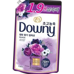 고농축 섬유 유연제 세탁용 섬유 유연제 리필용 미스티크 대용량 세탁기 빨래용 향기 액체형 세탁물 보조제
