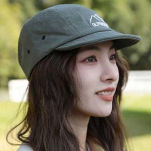 여성 야구 볼캡 아웃도어 숏챙 등산 캠핑 런닝모자