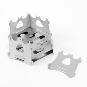 이지캠핑 접이식 우드스토브 16.5x9cm 백패킹 버너