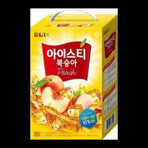 담터 아이스티 복숭아홍차80T 14g 80포