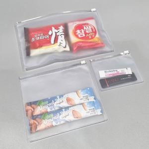 PVC반투명지퍼백-흰색슬라이드(0.2T/11x9/100장)